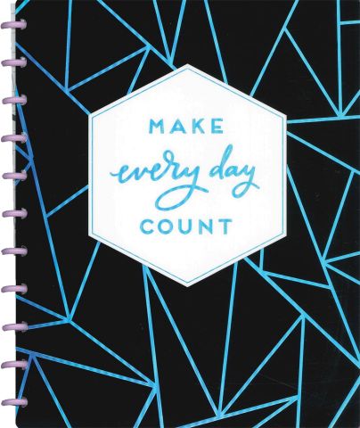 CC -  Journal - Make Everyday Count Black 11x9<BR>「毎日を数え上げる」日記帳
